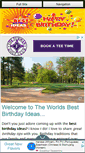 Mobile Screenshot of great-happy-birthday-ideas.com